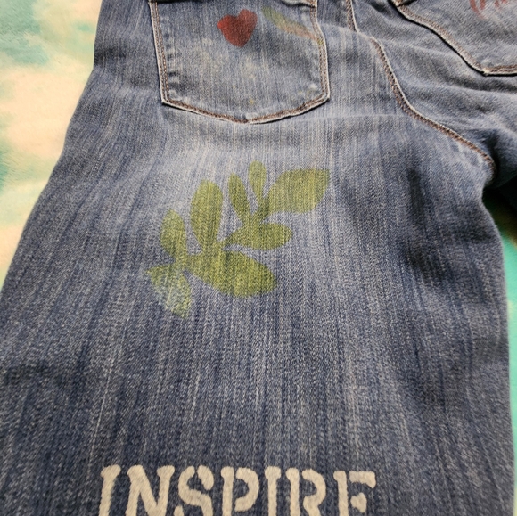 Artsy Lauren Conrad jeans size 8 ankle length - Picture 6 of 12